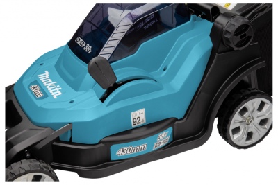 Makita DLM432PT2 accu grasmaaier 2x18V